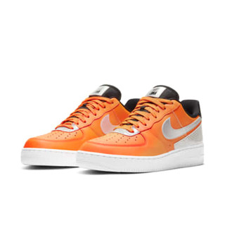 NIKE 耐克 Air Force 1 '07 LV8 男士篮球鞋 CT2299-800 荷兰橙/黑/金属银