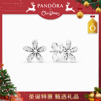 真心好礼：PANDORA 潘多拉 290570CZ 菊花耳环