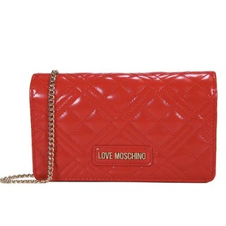 88VIP：LOVE MOSCHINO JC4093 菱格链条单肩包