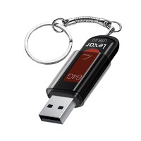 Lexar 雷克沙 S57系列 LJDS57-64GABGN USB3.0 U盘 黑色 64GB USB