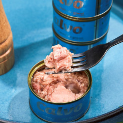 4罐calvo进口即食金枪鱼罐头320g