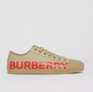 BURBERRY 博柏利 运动帆布鞋 80376491 深蜂蜜色 38