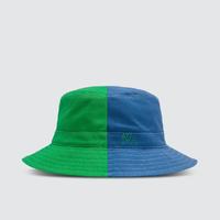 Green & Blue Color-blocked Bucket Hat 帽子 渔夫帽