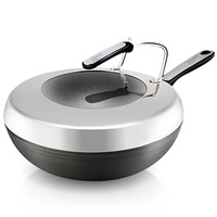 COOKER KING 炊大皇 KA46604 炒锅(32cm、不粘、有涂层、铝合金)