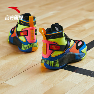安踏篮球鞋男2020新款汤普森同款KT5正代破坏版高帮战靴潮流球鞋