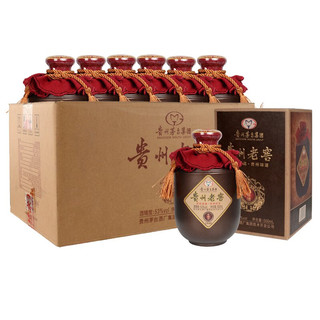 MOUTAI 茅台 贵州老窖 老坛酒 1949 53%vol 酱香型白酒 500ml*6瓶 整箱装