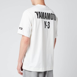 Y-3男士Ch2 GFX短袖T恤-白色