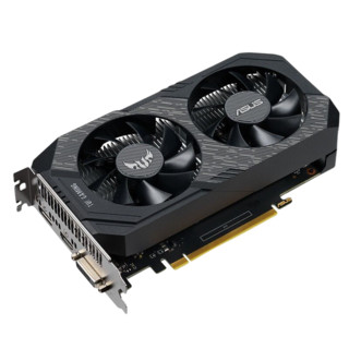 ASUS 华硕 TUF-GTX 1650-O4GD6-GAMING 显卡 4GB 黑色