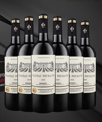 枫林城堡 法国原瓶进口红酒 枫林城堡 干红葡萄酒 750ML 整箱六只装