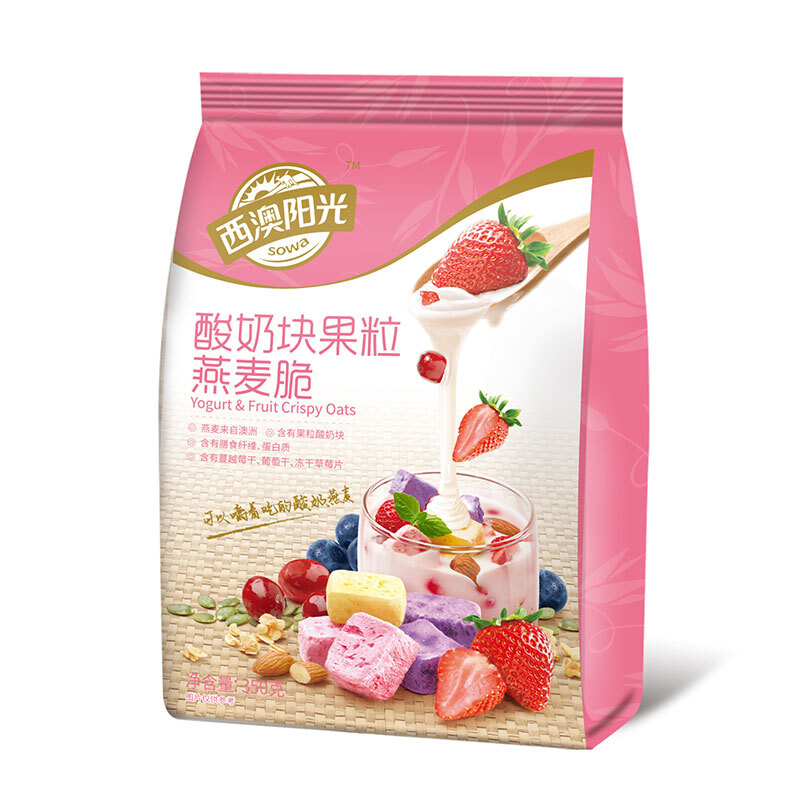 SEAMILD 西麦 西澳阳光 酸奶块果粒燕麦脆 350g