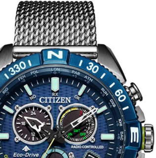 商品citizen西铁城promaster系列45毫米光动能腕表cb584857l