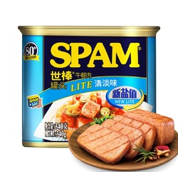 SPAM 世棒 午餐肉罐头 多种口味可选   340g