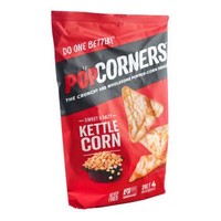 美国进口休闲食品 PopCorners哔啵脆噗噗脆原味玉米片 非油炸薯片膨化零食小吃142g *8件