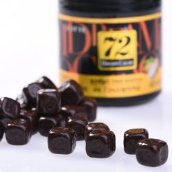 糖果巧克力 Lotte 乐天72 香浓黑巧克力86g 罐 5件 什么值得买