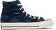 匡威Converse Blue & Purple Wavy Knit Chuck 70 High Sneakers