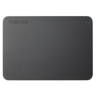 TOSHIBA 东芝 CANVIO Premium 2.5英寸 移动硬盘 2TB 深灰色