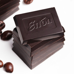  Enon 怡浓 可可脂100%纯黑巧克力 120g *8件