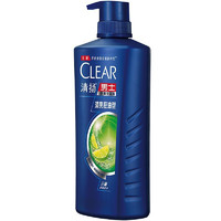 CLEAR 清扬 去屑洗发水 清爽控油型 洗发水500g*2瓶 男士女士通用洗发露