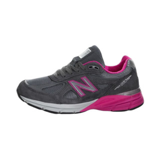 new balance 990 V3 女士跑鞋 W990GP4 紫红色/灰色