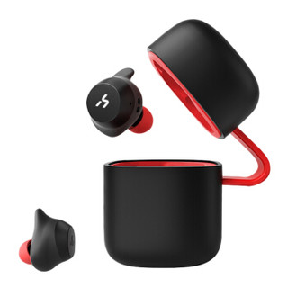 Havit 海威特 G1 真无线蓝牙耳机 有线充电版 黑红