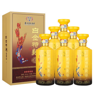 moutai茅台白金特曲贵宾版52vol浓香型白酒500ml6瓶整箱装