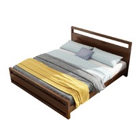 客家木匠 现代简约实木单床 1.2m