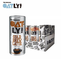 奥地利进口 OATLY噢麦力燕麦奶谷物饮料 燕麦冷萃拿铁咖啡饮料235ml*12瓶 *2件