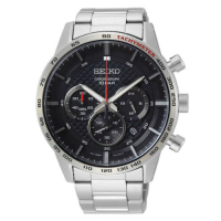 银联爆品日：SEIKO 精工 Neo Quartz SSB355 中性石英腕表 