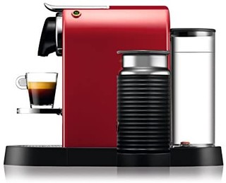 NESPRESSO by Krups XN760540 Citiz and Milk Coffee Machine, 1710 Watt, Red