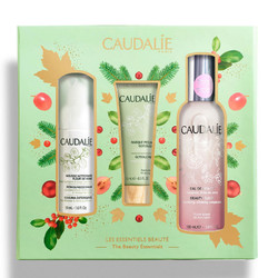 CAUDALIE 欧缇丽 粉色限量版皇后水三件套装（皇后水100ml+洁面泡沫50ml+去角质面膜15ml）