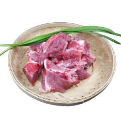 新鲜黑土猪杂排1500克大别山农家散养现杀土猪肉汤骨