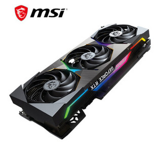 微星（MSI）超龙 GeForce RTX 3070 SUPRIM 8G 超频版 超旗舰 电竞游戏设计智能学习电脑独立显卡