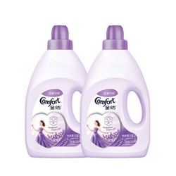 Comfort 金纺 衣物柔顺剂 怡神薰衣草 衣物护理剂2.5L*2 柔软 护形 防静电