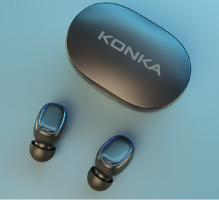 Konka 康佳 KTW-3 真无线蓝牙耳机 黑色