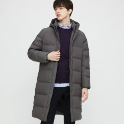 UNIQLO 优衣库 429295 男款无缝羽绒长大衣