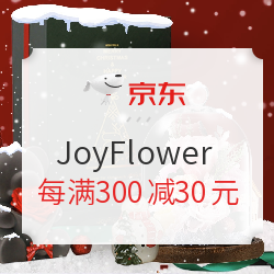 京东 JoyFlower 圣诞礼遇季