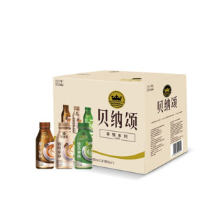 康师傅 贝纳颂 拿铁饮料组合装 3口味 350ml*6瓶 （摩卡 2瓶+咖啡 2瓶+抹茶 2瓶）