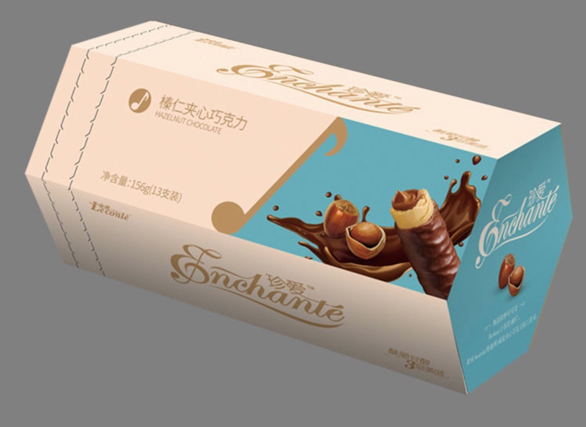 leconté金帝榛仁巧克力棒156g3盒