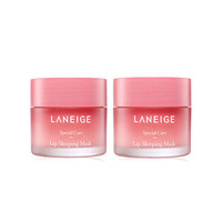 银联爆品日：LANEIGE 兰芝 夜间保湿修护唇膜 20g*2