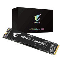 技嘉AORUS Gen4 500G M.2 NVMe固态PCIE4.0硬盘