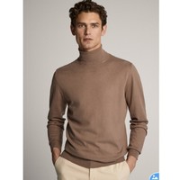 Massimo Dutti 00912440706 男士高领针织衫 