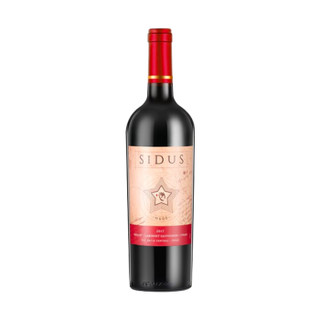 星得斯（SIDUS WINE）H600美乐赤霞珠西拉干红葡萄酒 750ml单瓶装 智利原瓶进口红酒 中央山谷产区 *4件