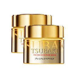 SHISEIDO 资生堂 TSUBAKI 丝蓓绮 0秒奢华修复发膜 180g*2瓶装