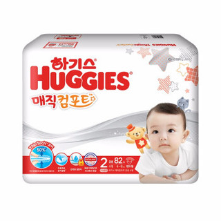 HUGGIES 好奇 新魔法婴儿纸尿裤 S82片 *5件