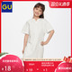 GU极优女童T恤连衣裙(短袖)(一款两穿)2020夏季新款中长款321876