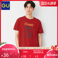 GU极优男装印花T恤(短袖)MARVEL漫威联名款复古T恤男纯棉329101