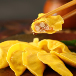 蓝盒子 火锅虾仁蛋饺120g*3包 *3件