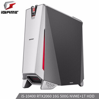 七彩虹（Colorful）iGame Sigma M500游戏台式整机电脑主机（i5 10400 16GB RTX2060 6G 500G 1T）