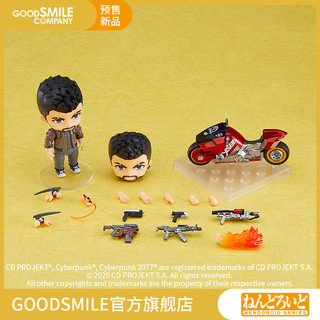 良笑 GOOD SMILE COMPANY粘土人V男性Ver. DX赛博朋克2077手办模型动漫周边