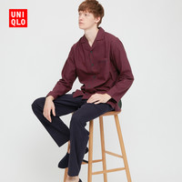 UNIQLO 优衣库 431828  男装法兰绒睡衣